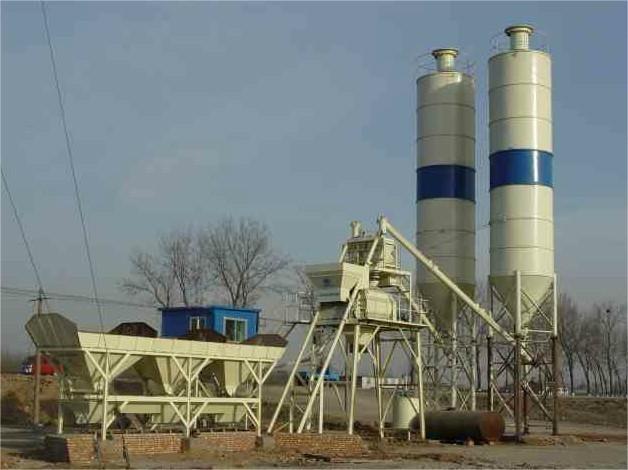 HZS35 Stationary Concrete Batching Plant