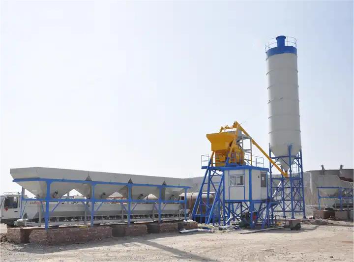 HZS25 Stationary Concrete Batching Plant