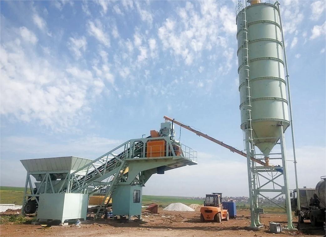 YHZS60 Mobile Concrete Batching Plant