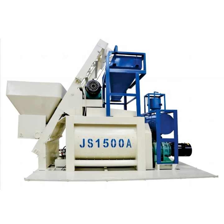 JS1500 Electric Concrete Mixer of Twin Shaft 