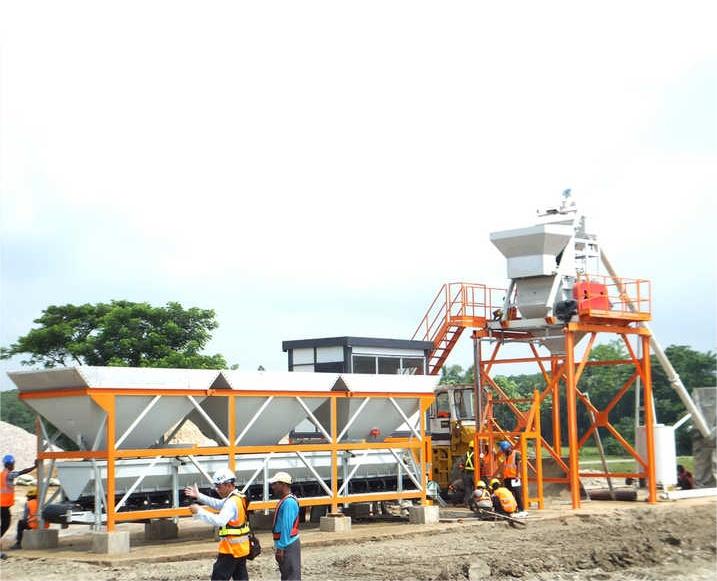Concrete Batching Plant Operated by South Asian Client