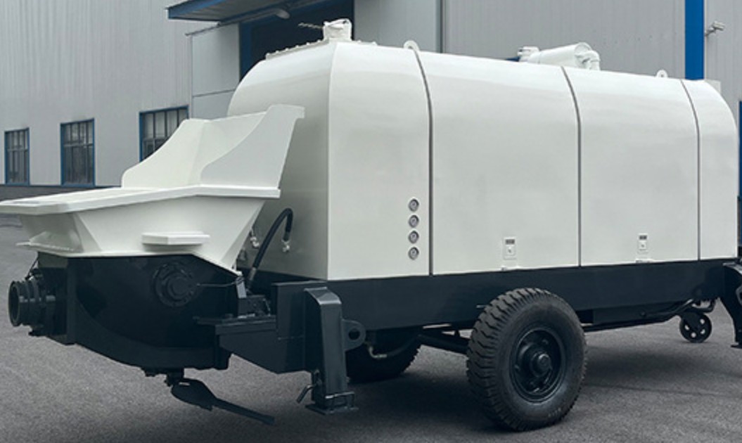 Factory Supplied Good Price New Mini Diesel Engine Electric Portable Trailer Cement Mounted Stationary Grout Concrete Pump